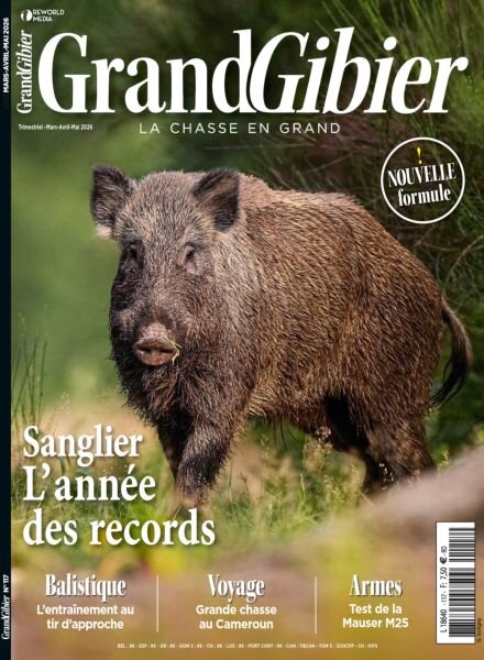 Grand Gibier – Mars-Avril-Mai 2026 Cover