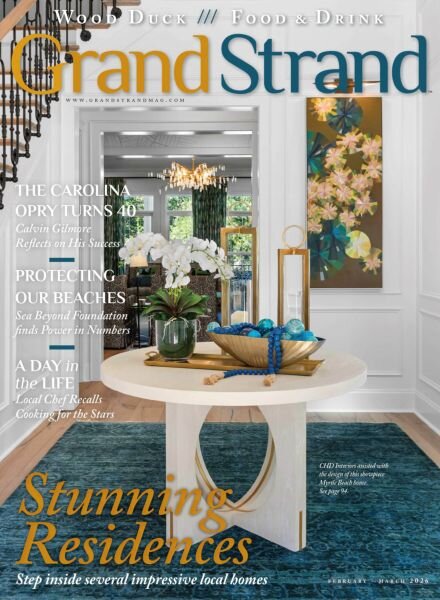 Grand Strand Magazine – February March 2026 Cover
