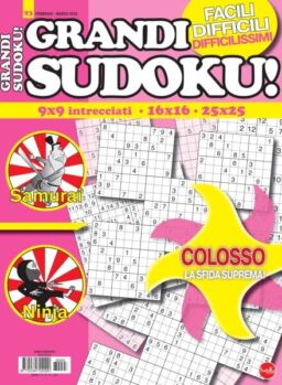 Grandi Sudoku – Febbraio-Marzo 2026