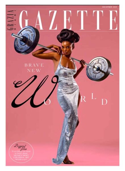 Grazia Gazette Miami – December 2025 Cover
