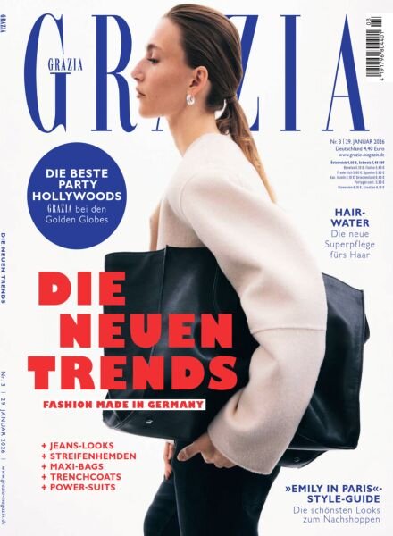 Grazia Germany – 29 Januar 2026 Cover