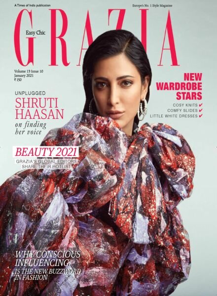 Grazia India – January 2021 Cover