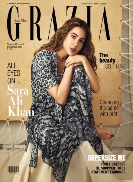 Grazia India – November 2019 Cover