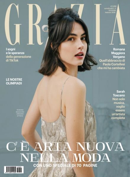 Grazia Italia – 12 Febbraio 2026 Cover