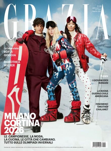 Grazia Italia – 23 Gennaio 2026 Cover