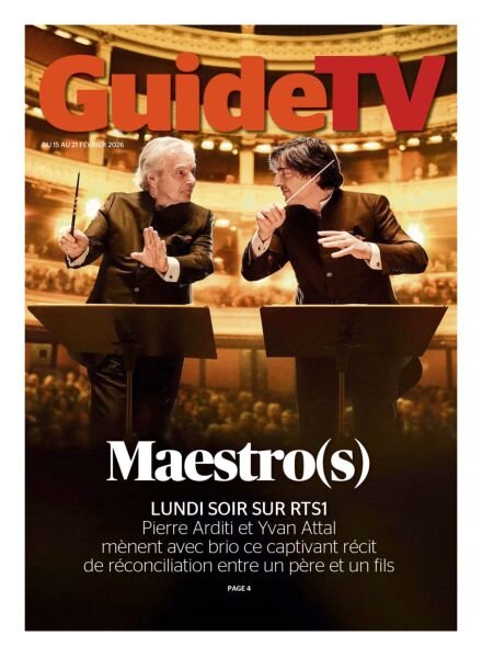 Guide TV – 15 Fevrier 2026 Cover