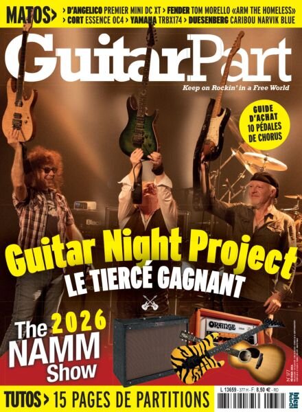 Guitar Part – Fevrier 2026 Cover