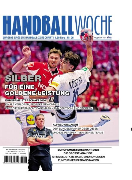 Handballwoche – 3 Februar 2026 Cover