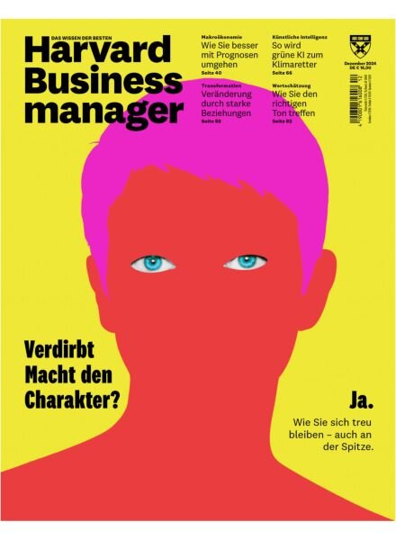 Harvard Business Manager – Dezember 2024 Cover