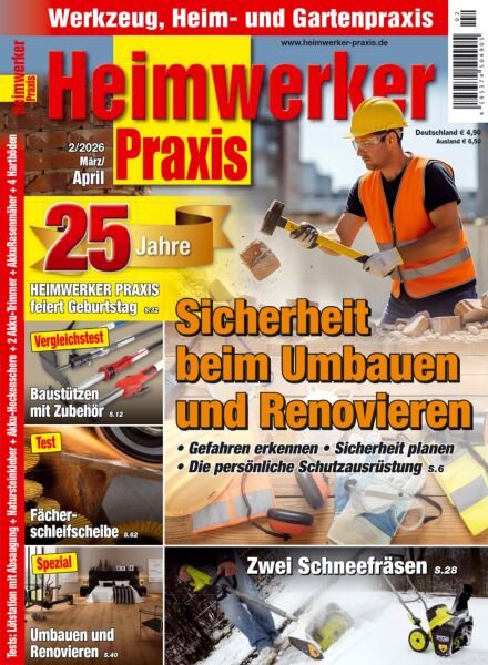Heimwerker Praxis – Februar 2026 Cover