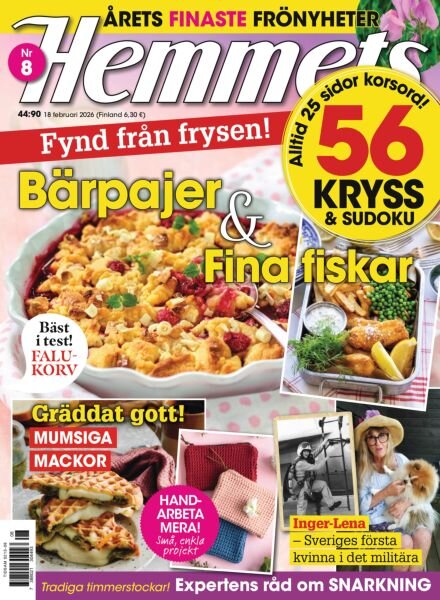 Hemmets Veckotidning – 18 Februari 2026 Cover