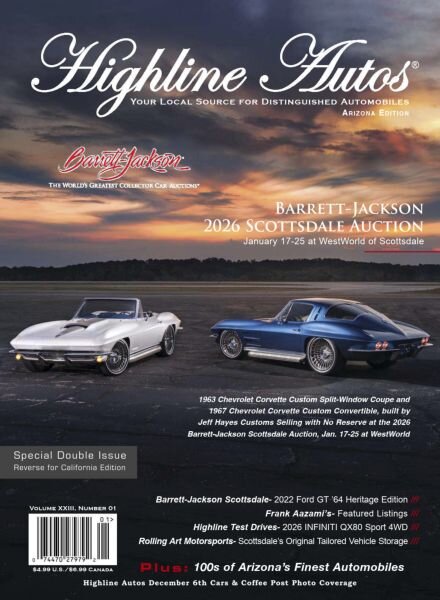 Highline Autos – Volume XXIII Number 1 2026 Cover