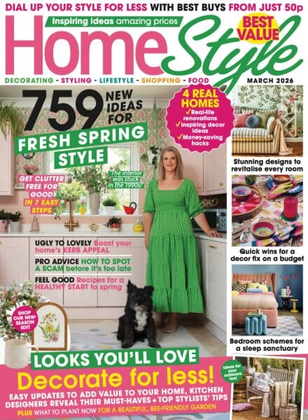 HomeStyle UK – March 2026 Cover