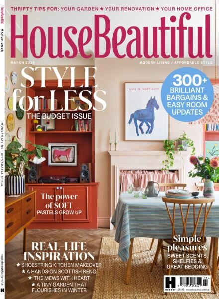House Beautiful UK – March 2026 Cover