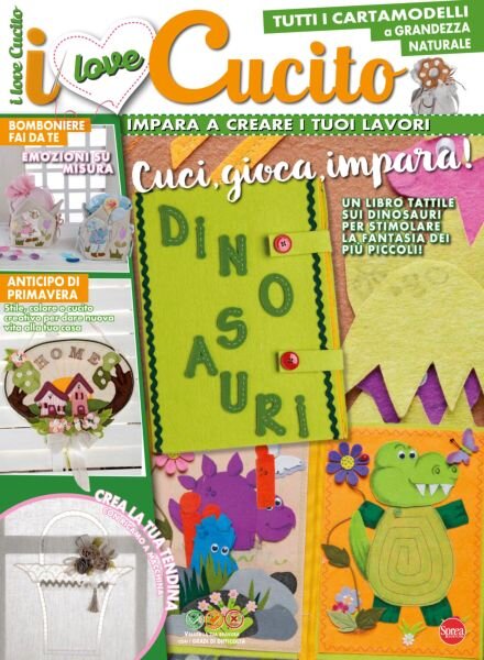 I Love Cucito – Febbraio 2026 Cover