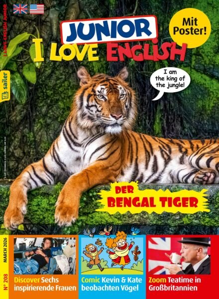 I Love English Junior – March 2026 Cover