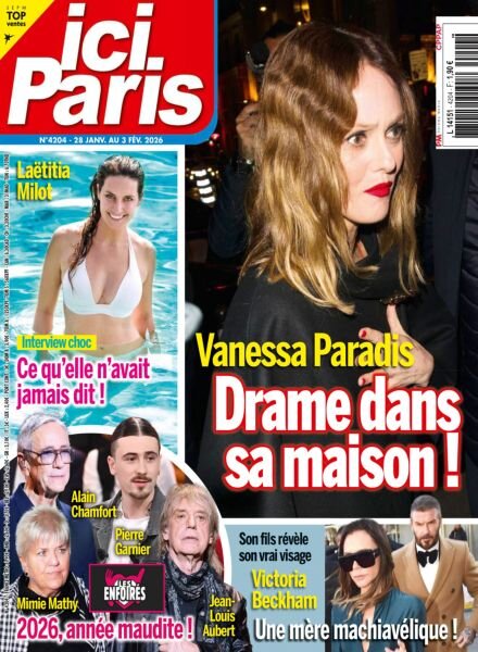 Ici Paris – 28 Janvier 2026 Cover
