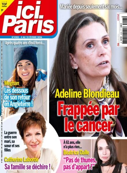 Ici Paris – 4 Fevrier 2026 Cover