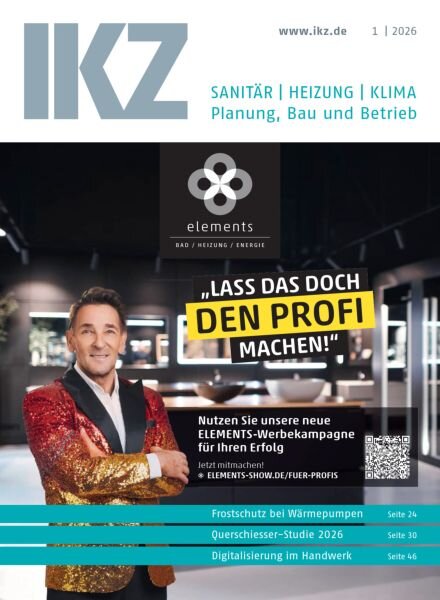 IKZ Haustechnik – Nr 1 2026 Cover