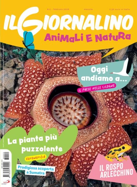 Il Giornalino Animali e Natura – Febbraio 2026 Cover