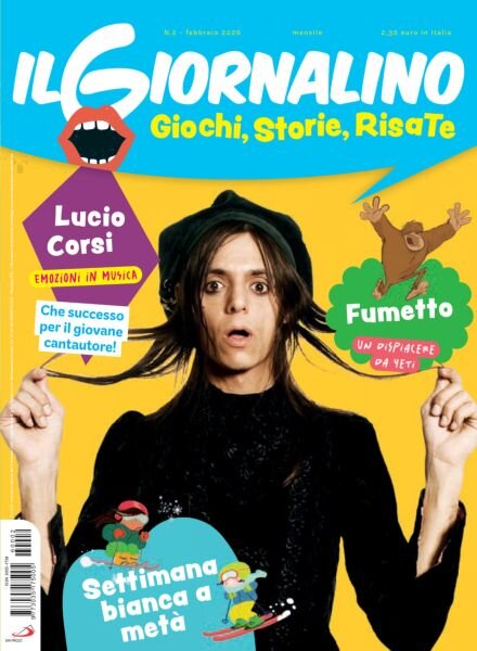 Il Giornalino Giochi storie risate – Febbraio 2026 Cover