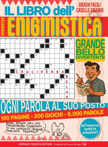 Il Libro dell Enigmistica – Febbraio-Aprile 2026 Cover
