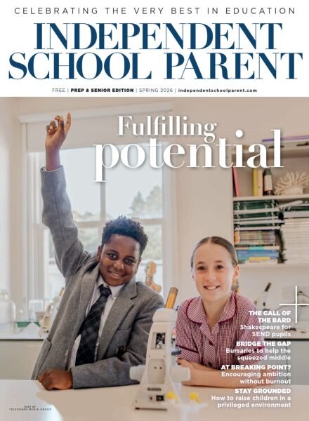 Independent School Parent – Prep & Senior Edition – Spring 2026 Cover