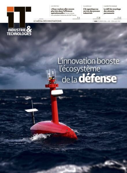 Industrie et Technologies – Fevrier 2026 Cover