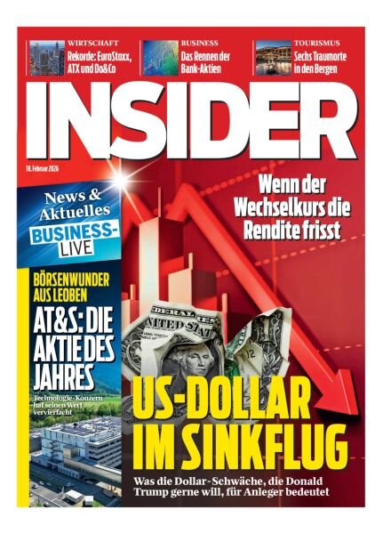 Insider Austria – 18 Februar 2026 Cover