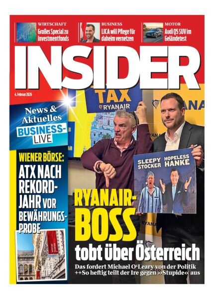 Insider Austria – 4 Februar 2026 Cover
