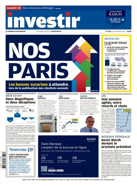 Investir – 31 Janvier 2026 Cover