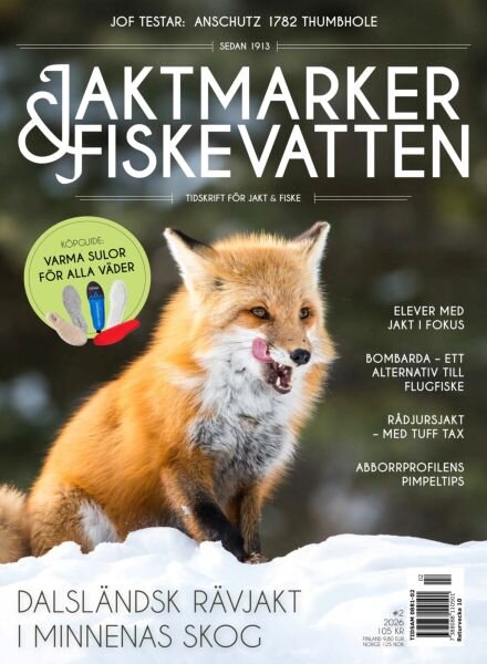 Jaktmarker & Fiskevatten – 29 Januari 2026 Cover