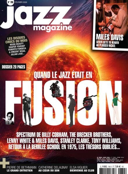 Jazz Magazine – Fevrier 2026 Cover
