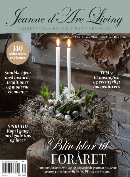 Jeanne d’Arc Living Dansk udgave – 1 Februar 2026 Cover