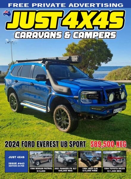 Just 4x4s Caravans & Campers – Issue 443 2026 Cover