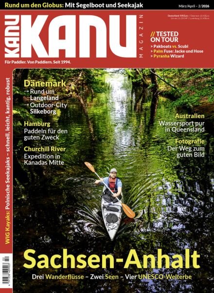 Kanu Magazin – Februar 2026 Cover