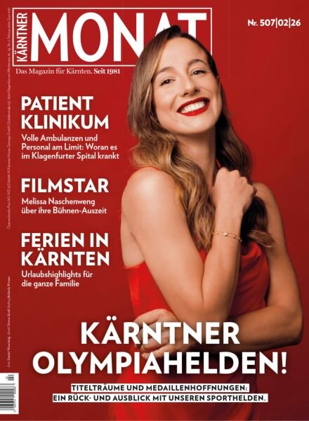 Karntner Monat – Februar 2026 Cover