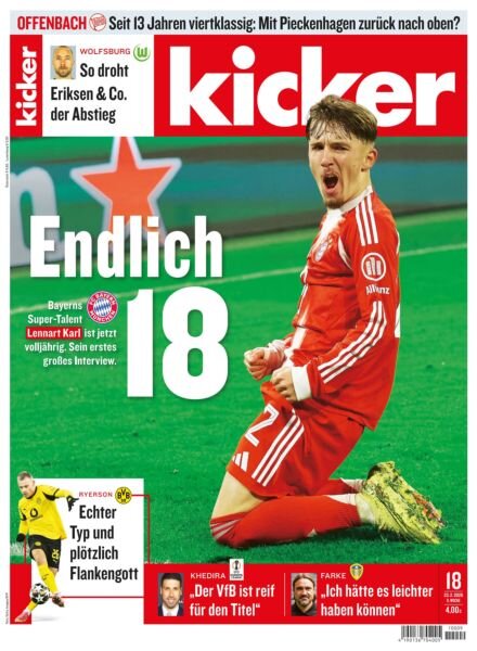 Kicker – 23 Februar 2026 Cover