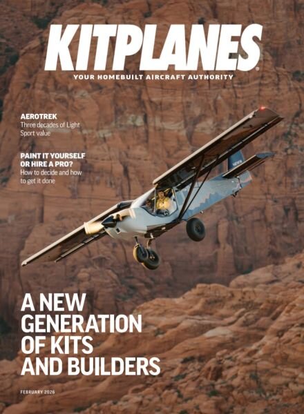 Kitplanes – February 2026 Cover