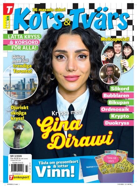 Kors & Tvars – Februari 2026 Cover