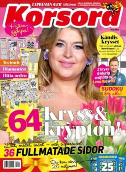 Korsord – 2 Februari 2026