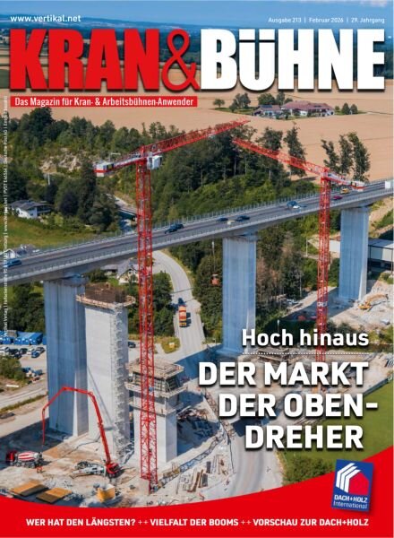 Kran&Buhne – Februar 2026 Cover