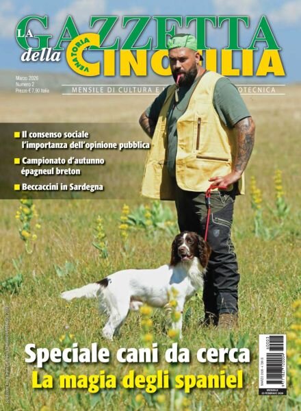 La Gazzetta Della Cinofilia Venatoria – Marzo 2026 Cover