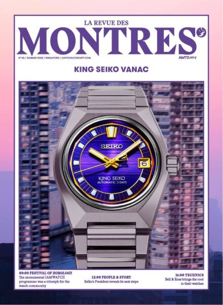 La Revue Des Montres Singapore – Summer 2025 Cover