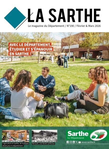 La Sarthe – Fevrier-Mars 2026 Cover