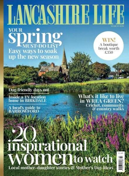 Lancashire Life – March 2026 Cover