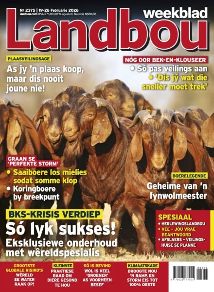 Landbouweekblad – 19 February 2026 Cover
