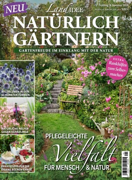 LandIDEE Sonderhefte – Naturlich Gartnern – Fruhling & Summer 2026 Cover