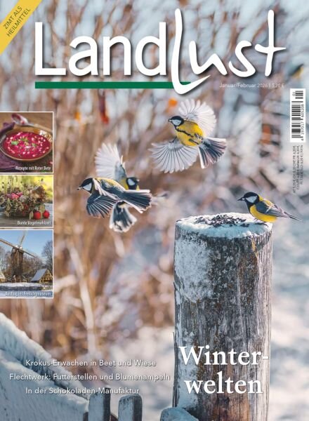 Landlust Magazin – Januar-Februar 2026 Cover