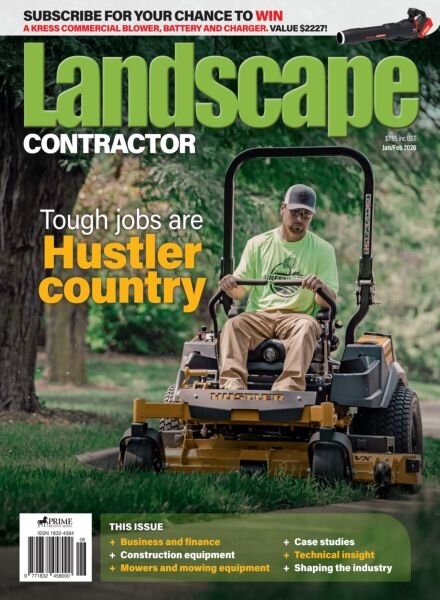 Landscape Contractor – January-February 2026 Cover